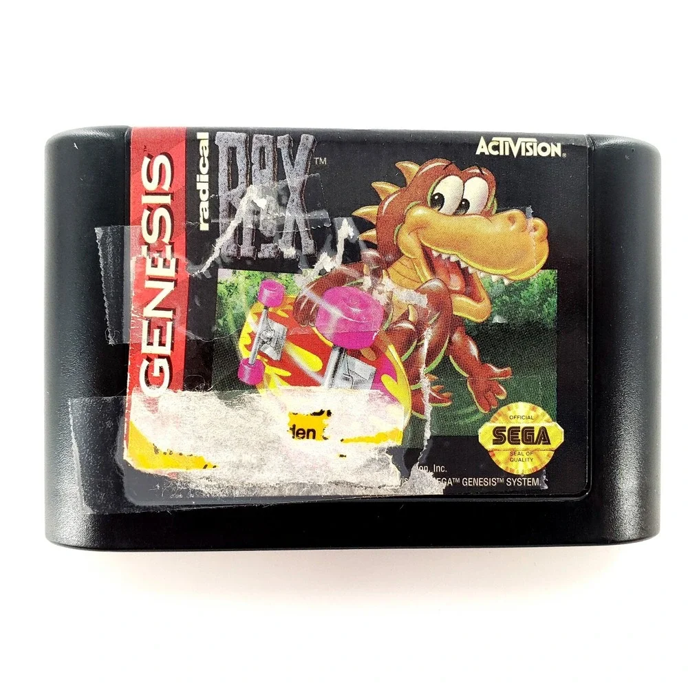Radical Rex (Sega Genesis, 1994) Authentic Complete Tested & Works